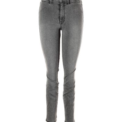 Level 99 Women Gray Jeggings 28W