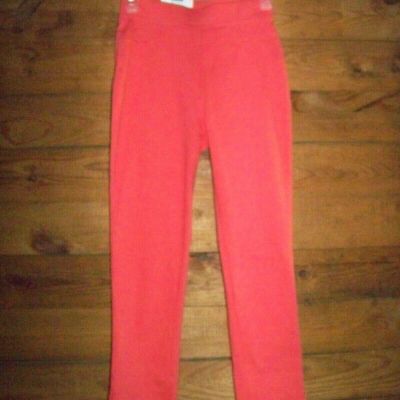 NEW Juniors Bright Peach Colored Capri Jeggings Size XS NWT!!!