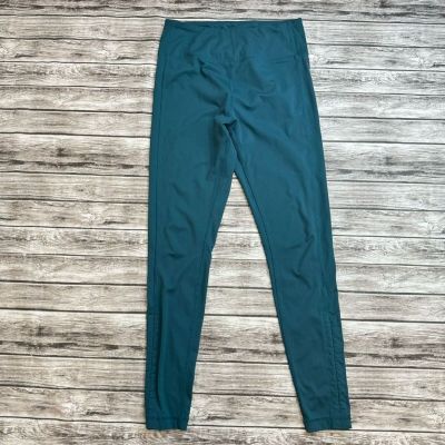 Mondetta Women's Dark Teal Performance + Luxury Workout Leggings M Med Medium