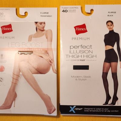 Hanes Pantyhoses Size XL