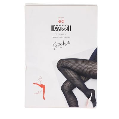 Wolford 278206 Women Sasha Tights Navy opal size Small