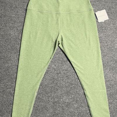 BEYOND YOGA Size 2x Spacedye Caught in the Midi High Waisted Legging Moss Green