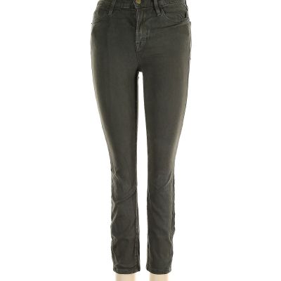 FRAME Women Green Jeggings 25W