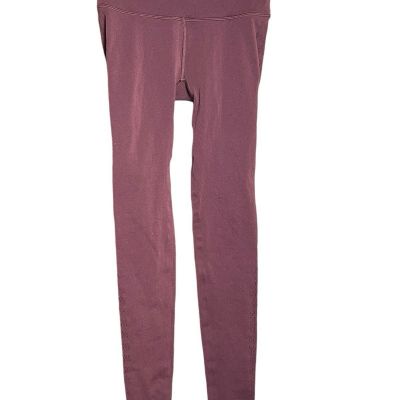 Lululemon Womens Reveal Tight 25” Legging Mindful Motion Burgundy Size 4