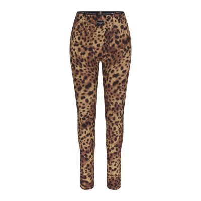 NWT Dolce & Gabbana x Skims Cotton Rib Legging XXS Leopard