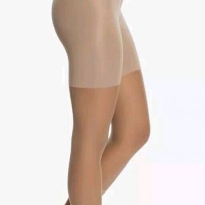 SPANX Original Footless Pantyhose High Waisted Capri Sz. B. NUDE NWT