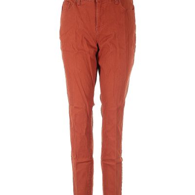 Style&Co Women Orange Jeggings 10