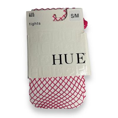 NWT Women’s HUE Large Fishnet Tights Size S/M Perfect Pink