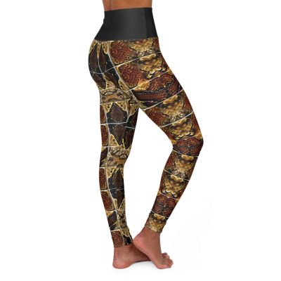 High Waisted Yoga Leggings – NeatBids Custom Design 23