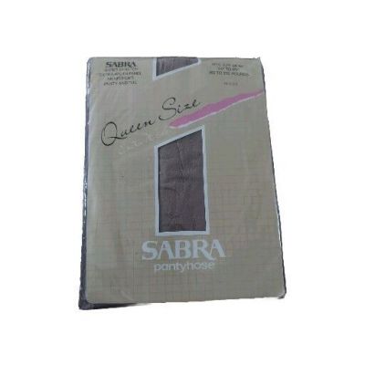 Vtg Sabra Women's Queen Size 3X-4X Nude Reinforced Panty And Toe Pantyhose NOS