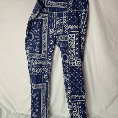 Double D Ranch women’s leggings size1X key pocket stretch