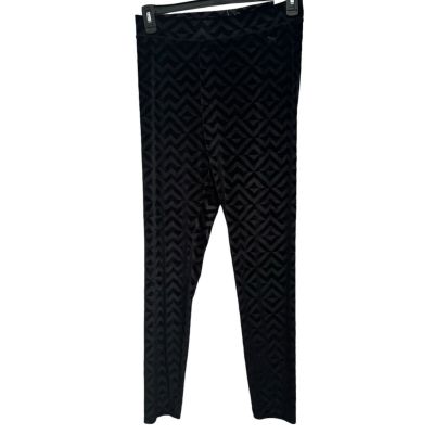 Womens Black Geometric Fashion Leggings - Stylish & Comfortable