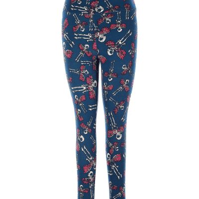 Lularoe Women Blue Leggings One Size