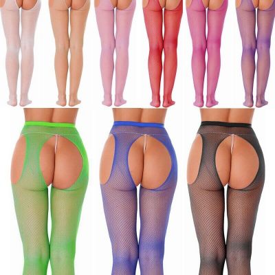 US Women Fishnet Tight Garter Belt Hollow Out Stockings Hosiery Pantyhose Pants