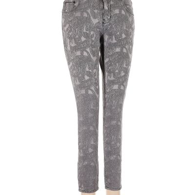 Topshop Women Gray Jeggings 28W