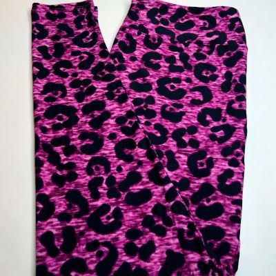 NEW LuLaRoe TC2 Leggings PINK Wild LEOPARD CHEETAH Spot Jungle ANIMAL Sexy Diva