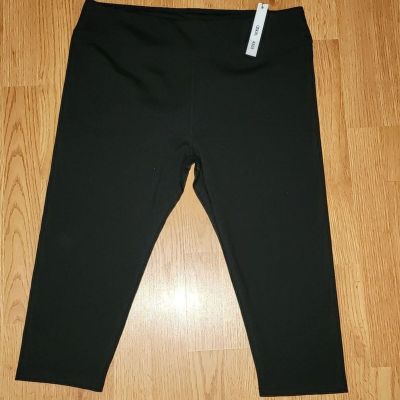 NWT ASOS black 4505 womens leggings black size 16 comfort soft atheleisure