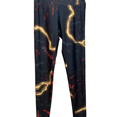 Meduim HHN Universal Studios Halloween Horror Nights Leggings Frankenstein