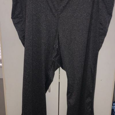 NEW LANE BRYANT LIVI GREY HIGH-RISE SOFT STRETCH 7/8 LEGGINGS Plus Size 26/28