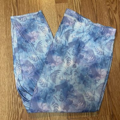 Her Universe Leggings Womens Plus Size 5 Disney Frozen Watercolor 5XL