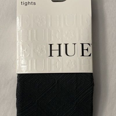 Hue 13029 3D Diamond Tights w/ Control Top ~ Size S/M ~ Color Cobblestone/Gray