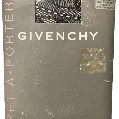 Givenchy Pret-A-Porter Pantyhose BLACK Sz C/D Style 30509