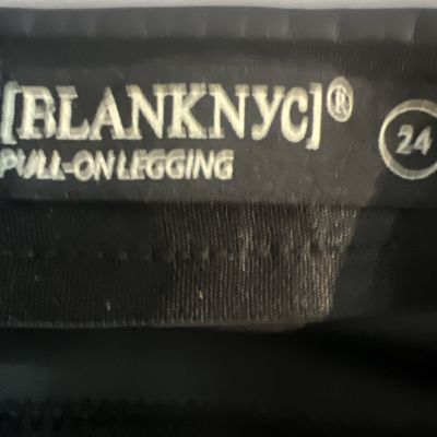 Blank NYC pull on legging faux leather