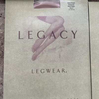 5- NEW LEGACY Legwear BODY SHAPER Pantyhose SIZE D PANTYHOSE 5 Different