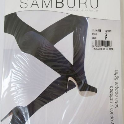 Cecilia De Rafael SAMBURU Satin Pantyhose Tights