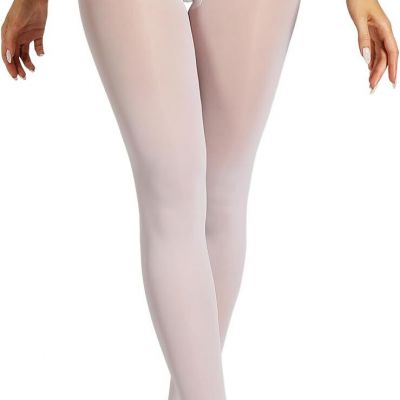 Unbelievable Durability Tights, Rip Resistant Pantyhose, 40D Semi Sheer High Wai