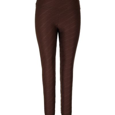 Unbranded Women Brown Leggings 2X Plus