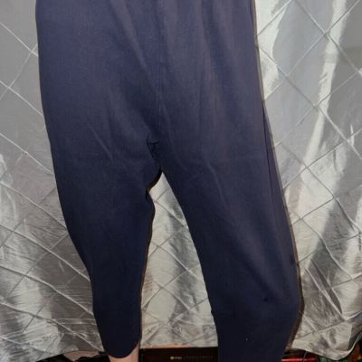 L.C. Fashion Women’s Curvy Navy Blue Leggings Sz. XL *ER1