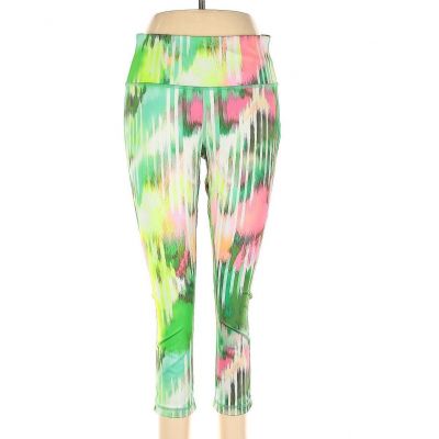 Athleta Bright Multi-Colored Active Capri Legging - Size Medium, Style 438856