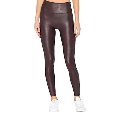 SPANX Faux Leather Leggings size 3X 2437P