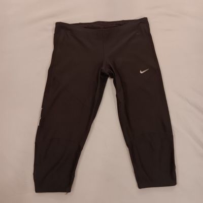 Nike Running Leggings Womens Small Black Workout Gym Stretch Lightweight Yoga