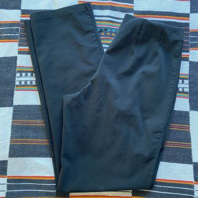 L.L. Bean High Pleated Waist Straight Leg Leggings. Size Medium Tall. 28/32