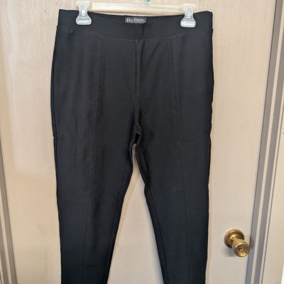 Kay Unger New York Size XL Black Stretch Pull-on Leggings