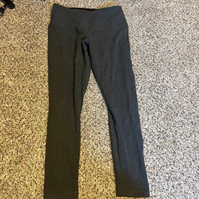 Lyssé Black High-Waisted Leggings Stretchy Workout Yoga Pants Size L