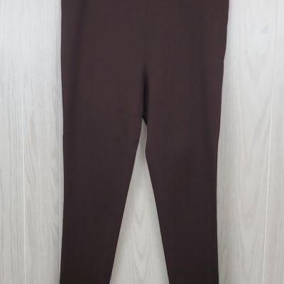 VINCE CAMUTO Soft Knit Stretchy Dark Brown Skinny Legging Jegging Size M