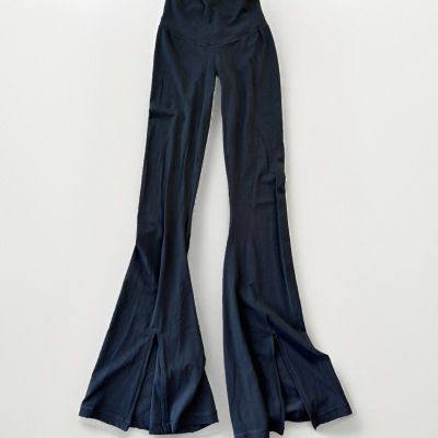 Offline By Aerie Real Me High Rise Flare Pants Size XS Black