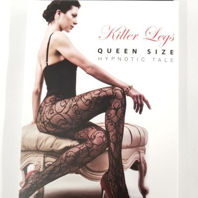 Yelete Killer Legs Fishnet Pantyhose Stocking Hypnotic Tale Size Queen