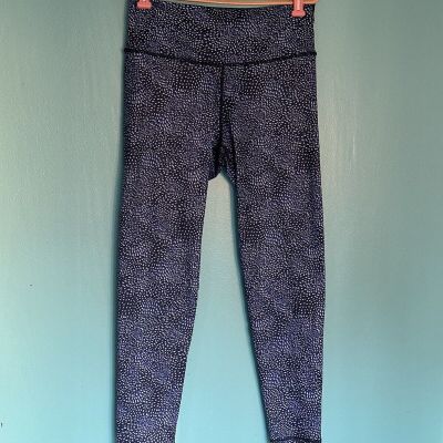 Aerie Womens Chill Play Floral Leggings Pants XL Blue Stretch Athletic