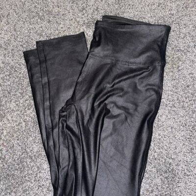 Fashion Nova Faux Leather Leggings Yoga Pants Black Stretch Trousers XL