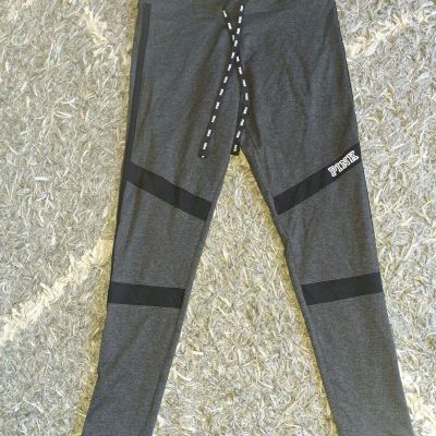 Vs pink Older Style Campus Legging new Medium Dark Grey/black  Logo