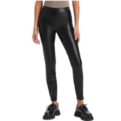 FABLETICS Black Vegan Leather Legging