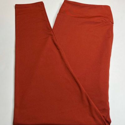 NEW LuLaRoe TC2 Leggings SOLID Fox FALL Autumn PUMPKIN ORANGE Sienna TERRACOTTA