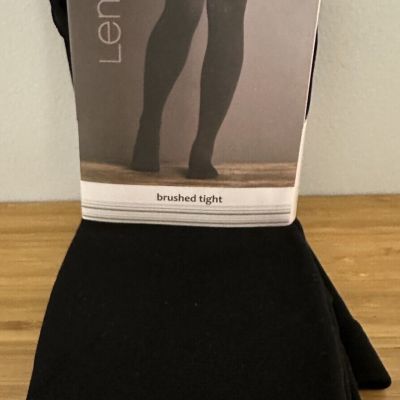 LEMON BRUSHED WOMEN'S TIGHTS SIZE S/M Black