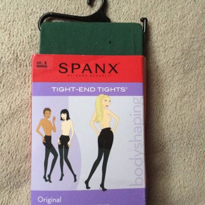 SPANX size B  Green  Original Body Shaping Tight End Tights  Style 128 NWT