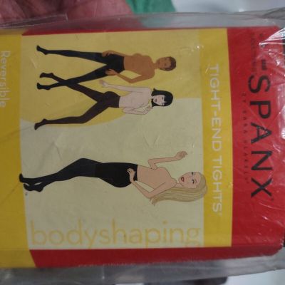 Spanx Size A Bittersweet Black Tight-End Tights Original Bodyshaping Tights NEW