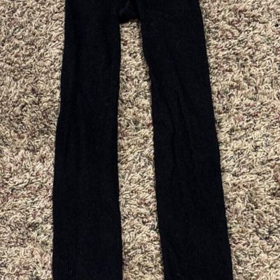 Smartwool Tights  Black Wool Women’s Size Small Basic Footless Warm Winter